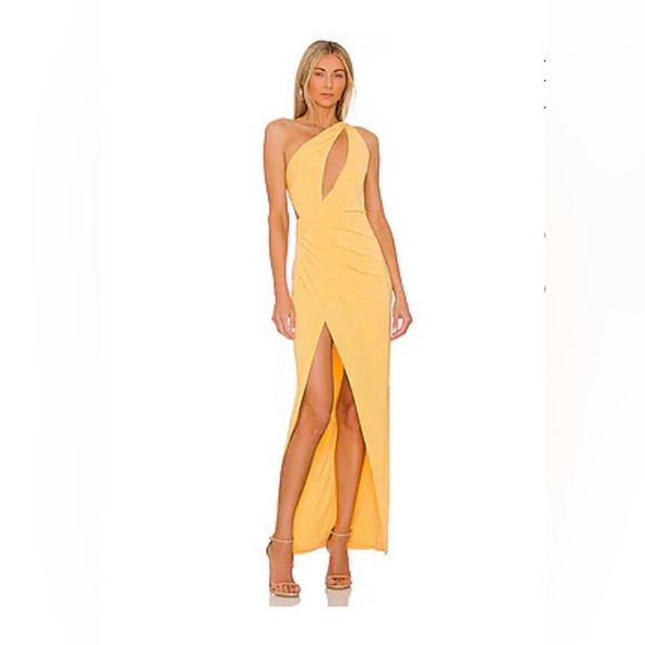 x REVOLVE Parker Maxi Dress in Yellow - Picture 1 of 1
